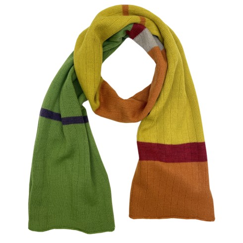 varigated stripe scarf -Frida
